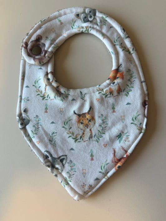 Forest Animals Bib