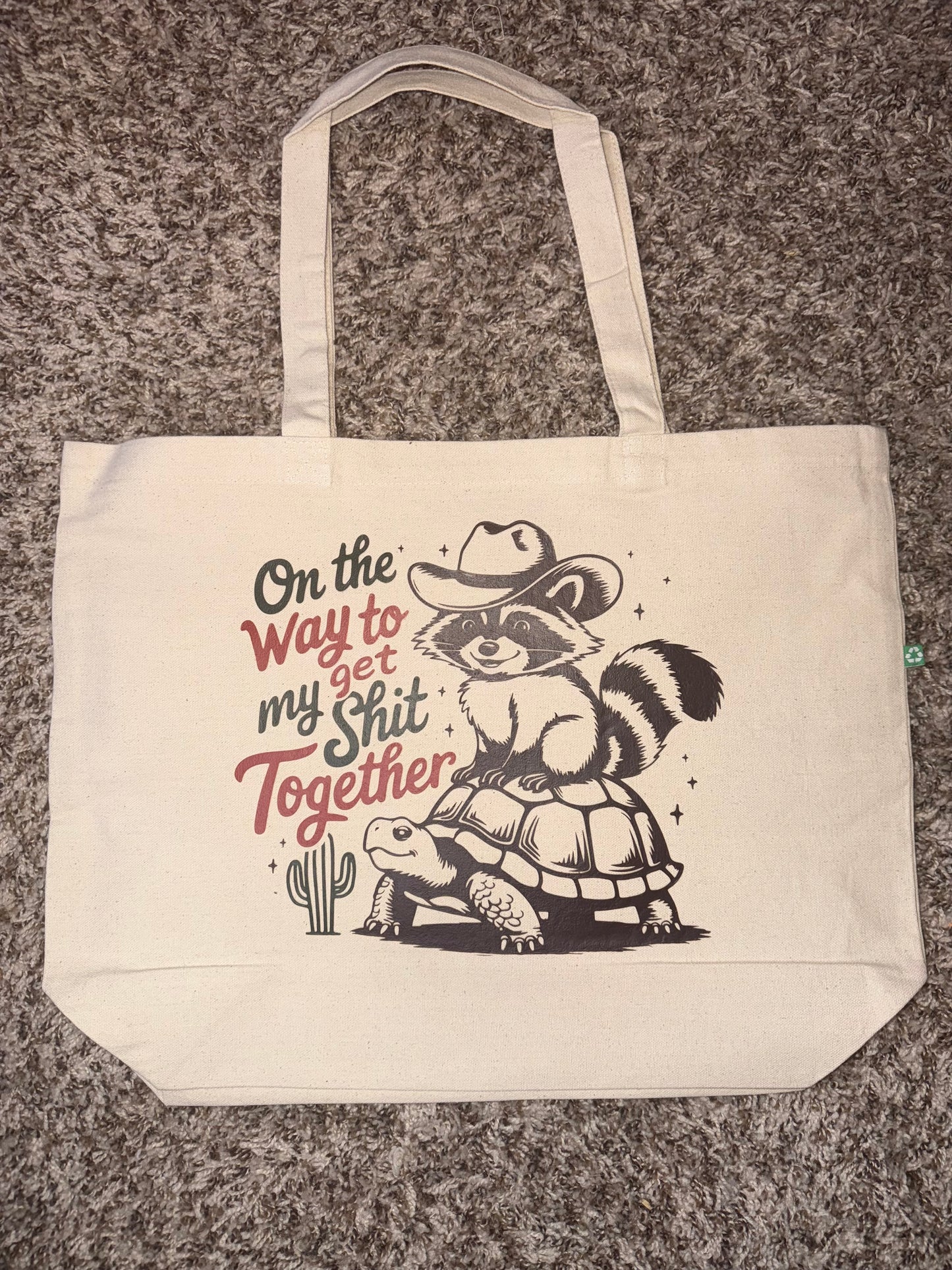 Get My Shit Together - Recycled Canvas Tote Bag